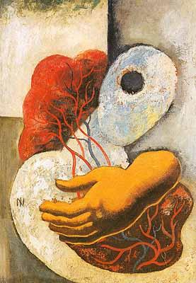Ismael Nery Inner view  Agony oil painting image